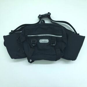 Outdoor Products Waist Fanny Pack Black Bottle Holders